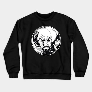 MING THE MERCILESS - Flash Gordon (Circle Black and White) Crewneck Sweatshirt